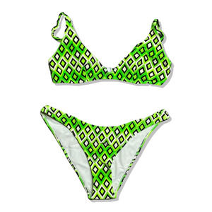 Brand New NWT Unworn Triangl Maia Ortigia Bathing Suit Set Size Small!